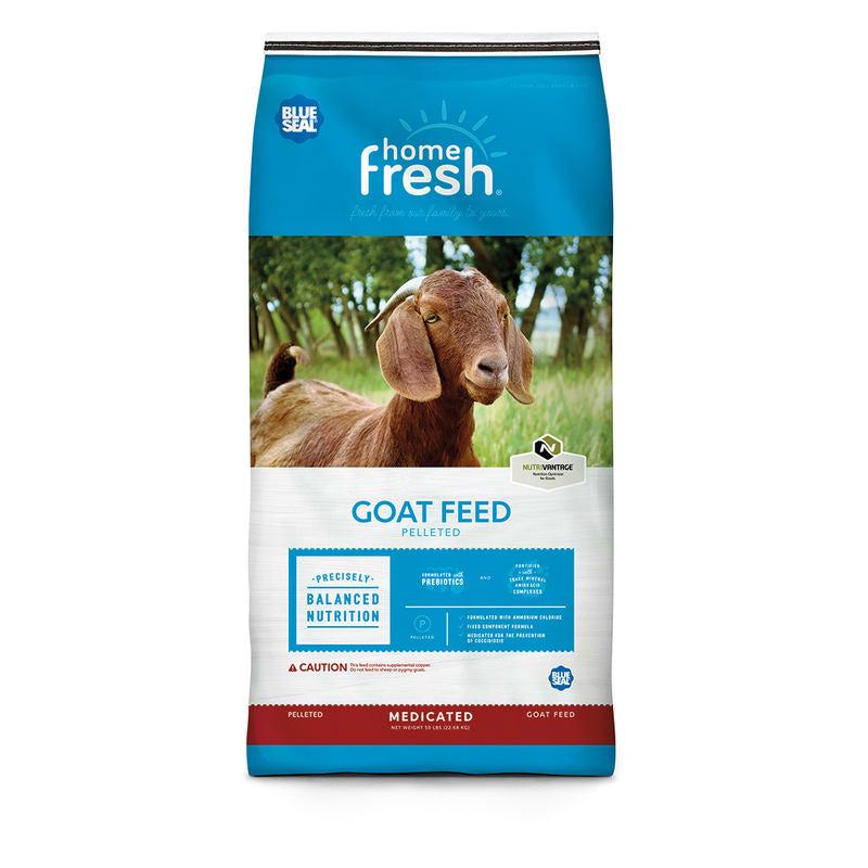 Home Fresh 16 Goat Grow and Finish Pelleted Goat Feed with Deccox