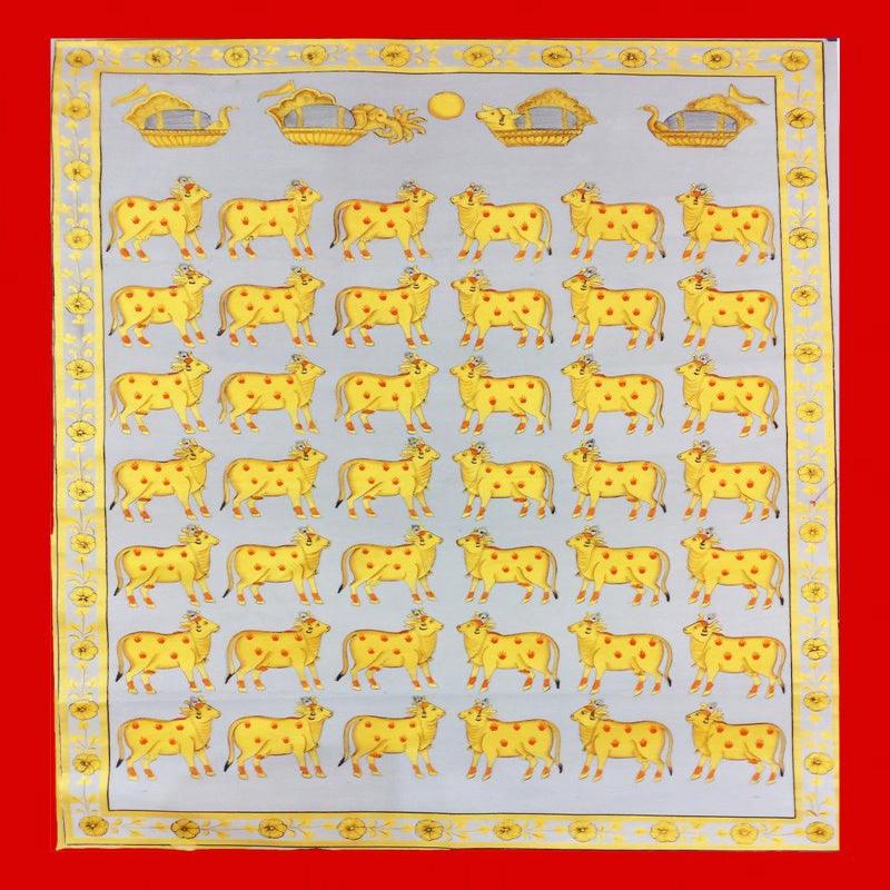 Cows In Gray And Gold 2