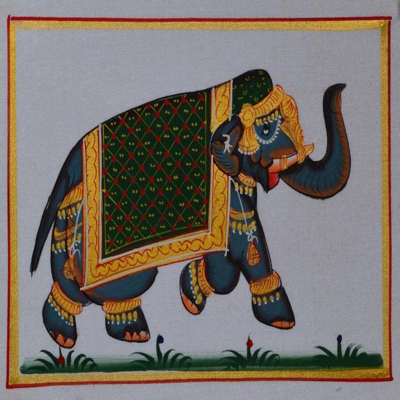 Royal Elephant In Lawn 2