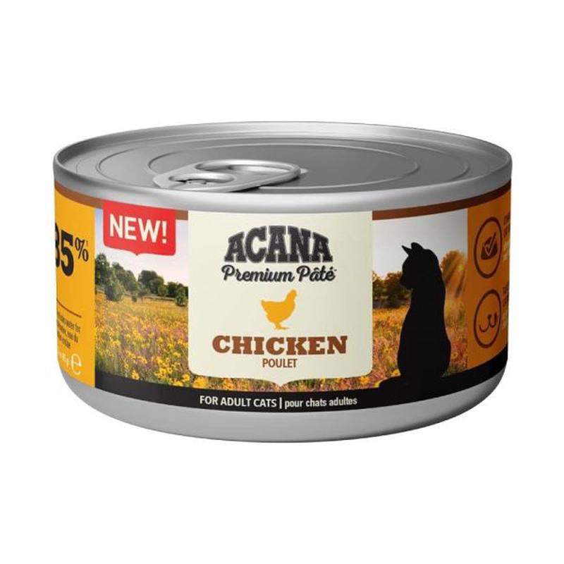 Acana Premium Chicken Pate Cat Wet Food 85g