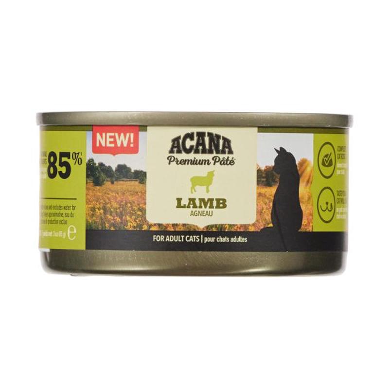Acana Premium Lamb Pate Cat Wet Food 85g