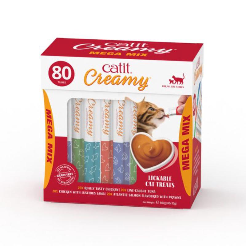Catit Creamy Treats Mega Mix 10g