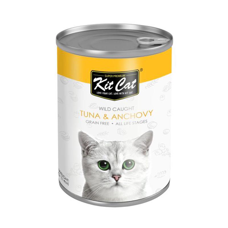 Kit Cat Wild Caught Tuna & Anchovy 400g