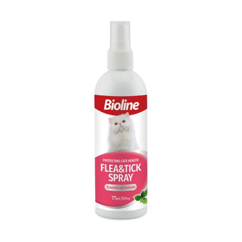 Bioline Flea and Tick Spray for Cat 175g