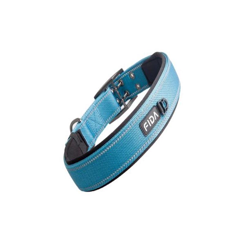 Fida Heavy Duty Dog Collar Blue (Small)