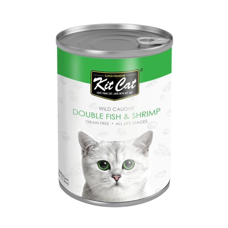 Kit Cat Wild Caught Double Fish & Shrimp 400