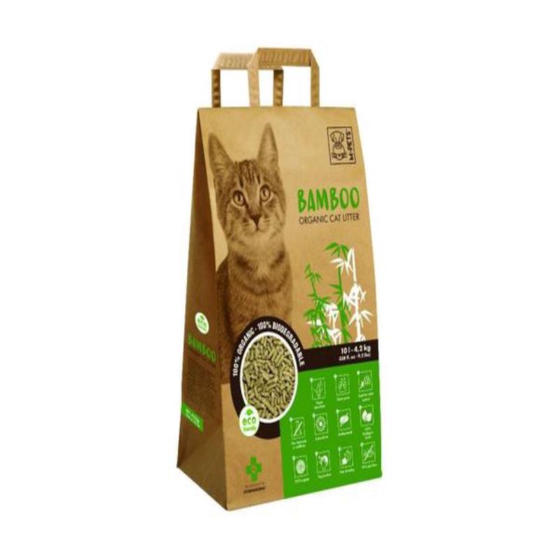 M-PETS Bamboo Organic & Biodegradable Cat Litter