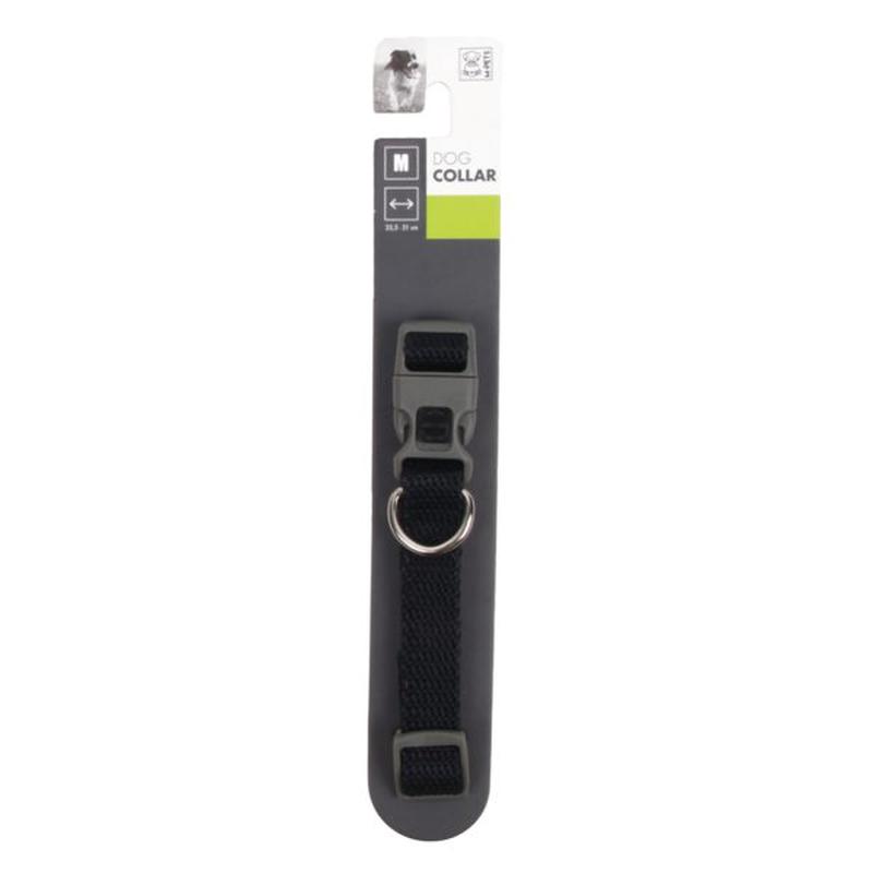 M-PETS Sportline Dog Collar Black Medium