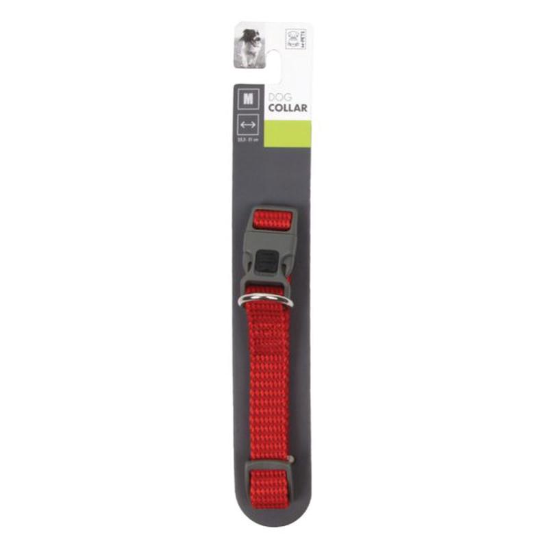 M-PETS Sportline Dog Collar Red Medium