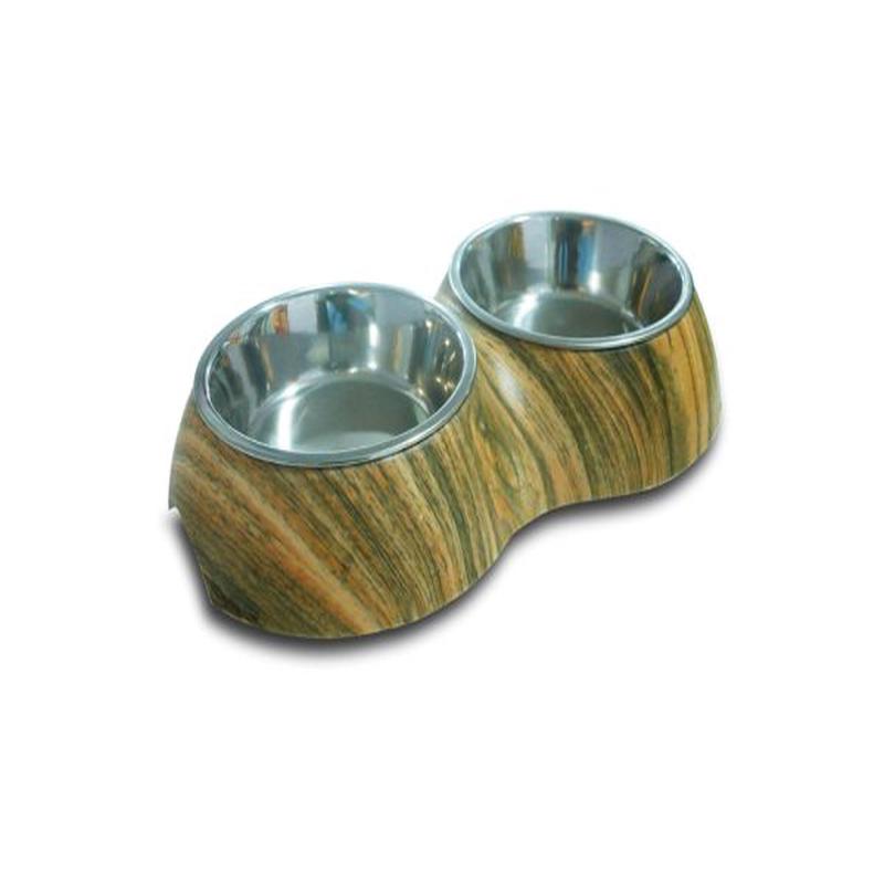 Melamine Cat Double Diner 190ml