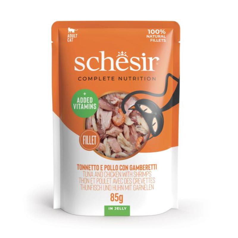 Schesir Complete & Balanced Nutrition Wet Cat Food i
