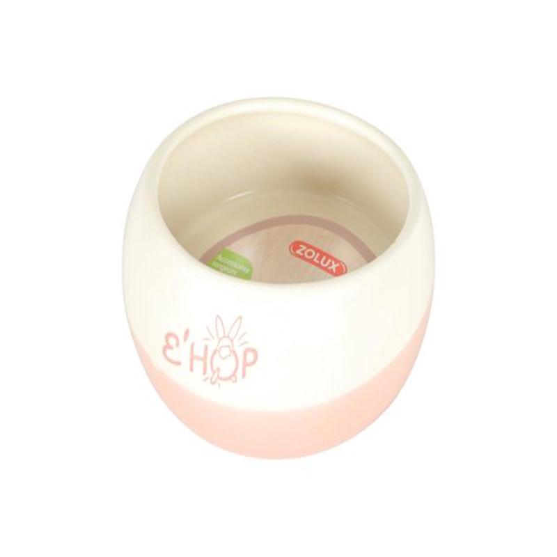 Zolux Ehop Ceramic Bowl Pink 200ml