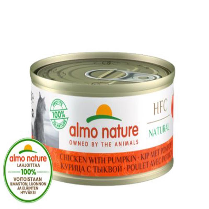 Almo Nature HFC Natural Chicken with Pumpkin 24 x 70 g
