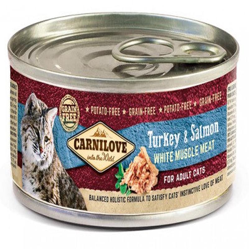Carnilove Turkey & Salmon for Adult Cats 12 x 100 g