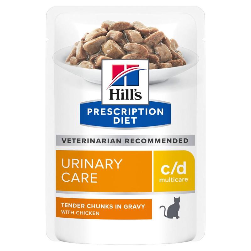 Hill's c/d Urinary Care with Chicken cat food 12 x 85 g