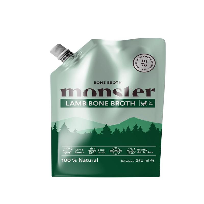 Monster Dog Bone Broth Lamb for dogs