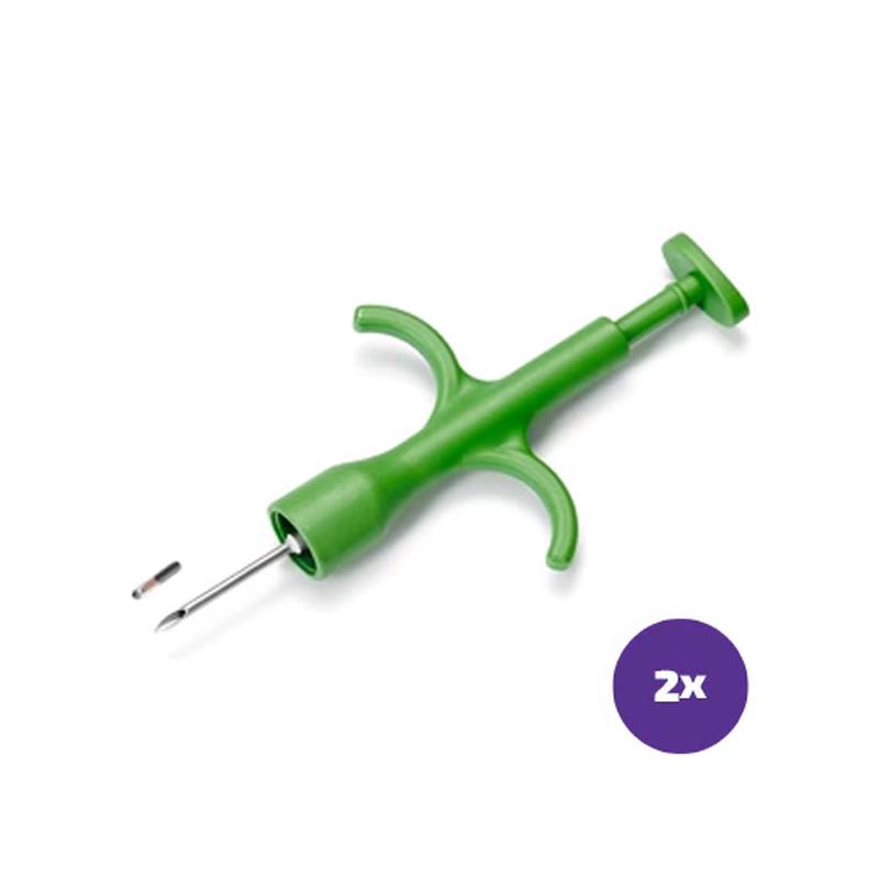 Petsi Microchip with Needle 2 x 1 pc