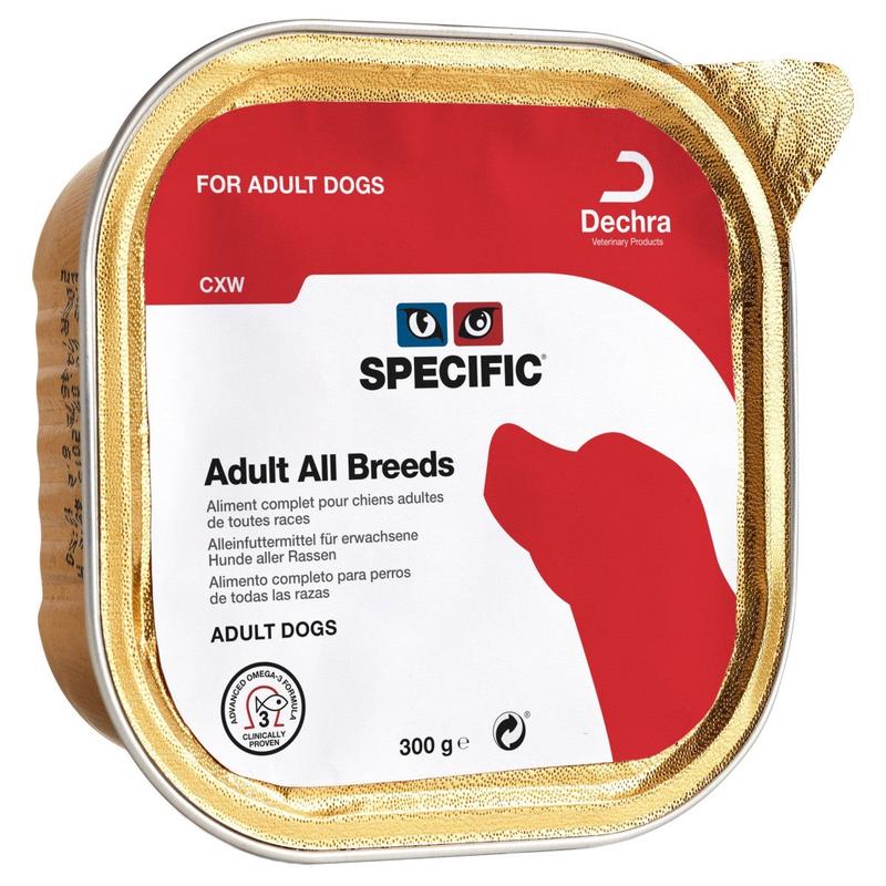 Specific CXW Adult All Breeds for Dogs 6 x 300 g