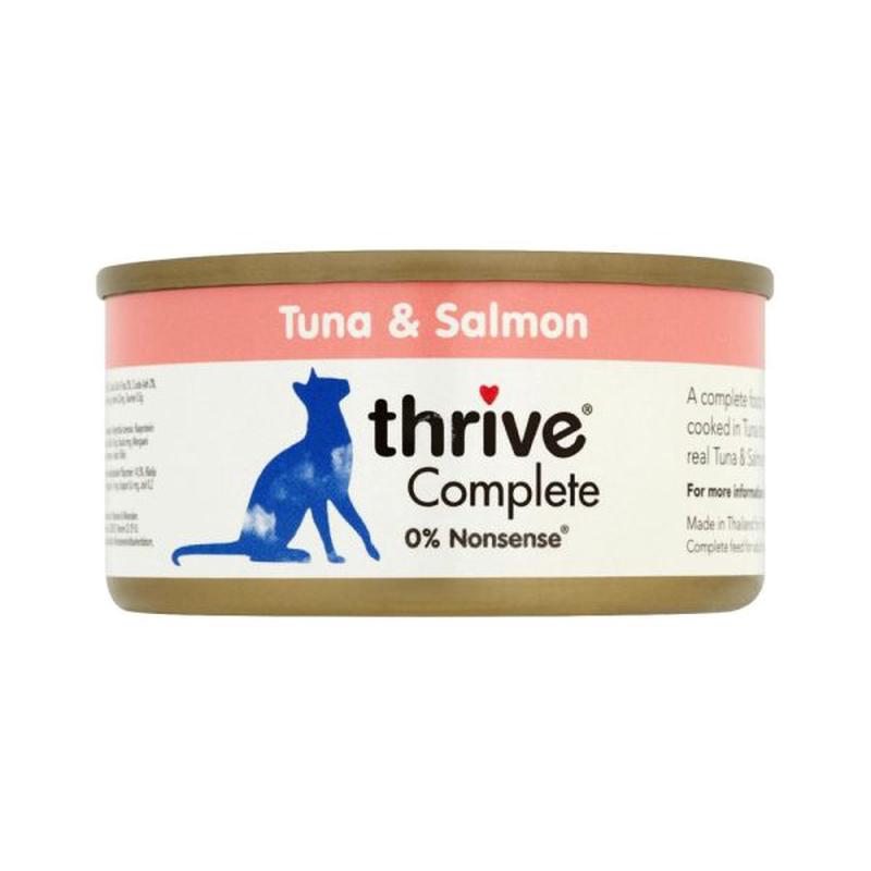 Thrive Tuna and Salmon Complete Wet Cat Food 75g