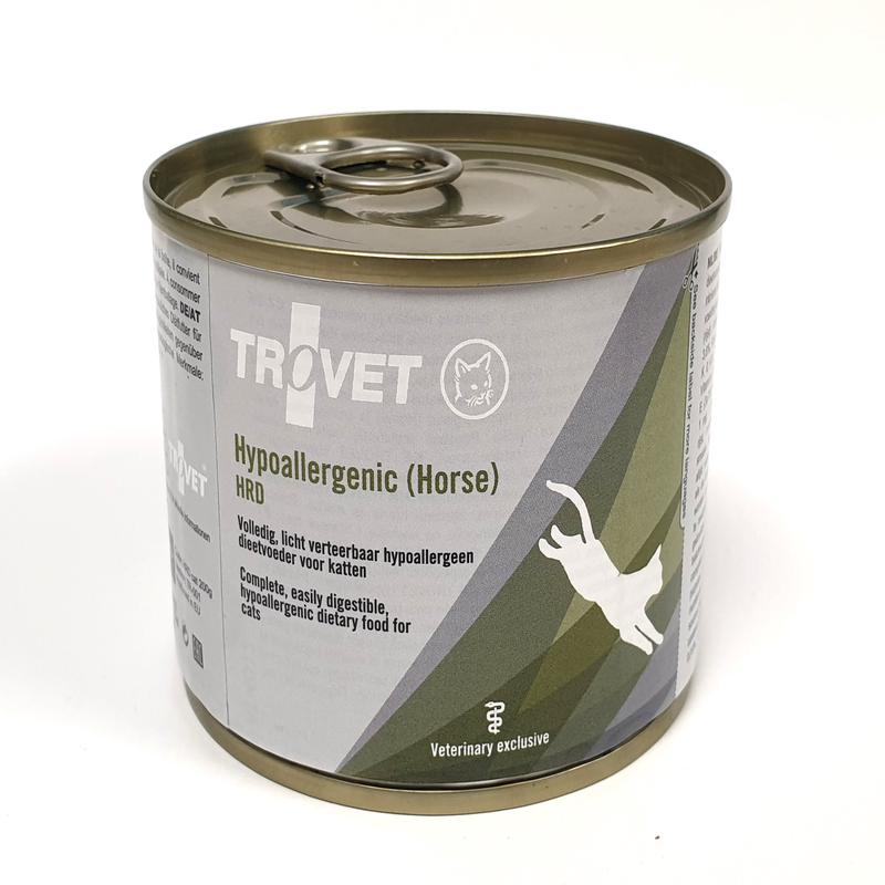 Trovet HRD Hypoallergenic Horse-Rice for cats 12 x 200 g