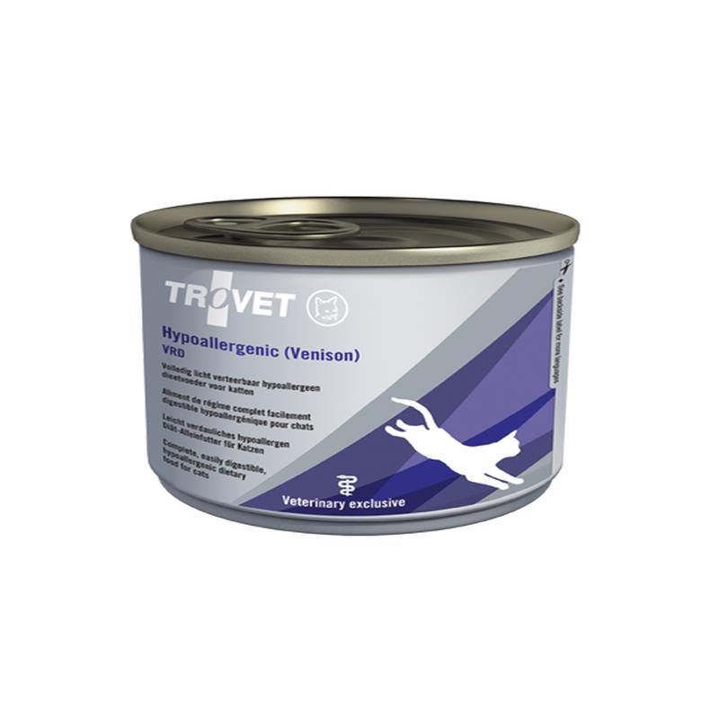 Trovet VRD Hypoallergenic Deer-Rice for cats 12 x 200 g