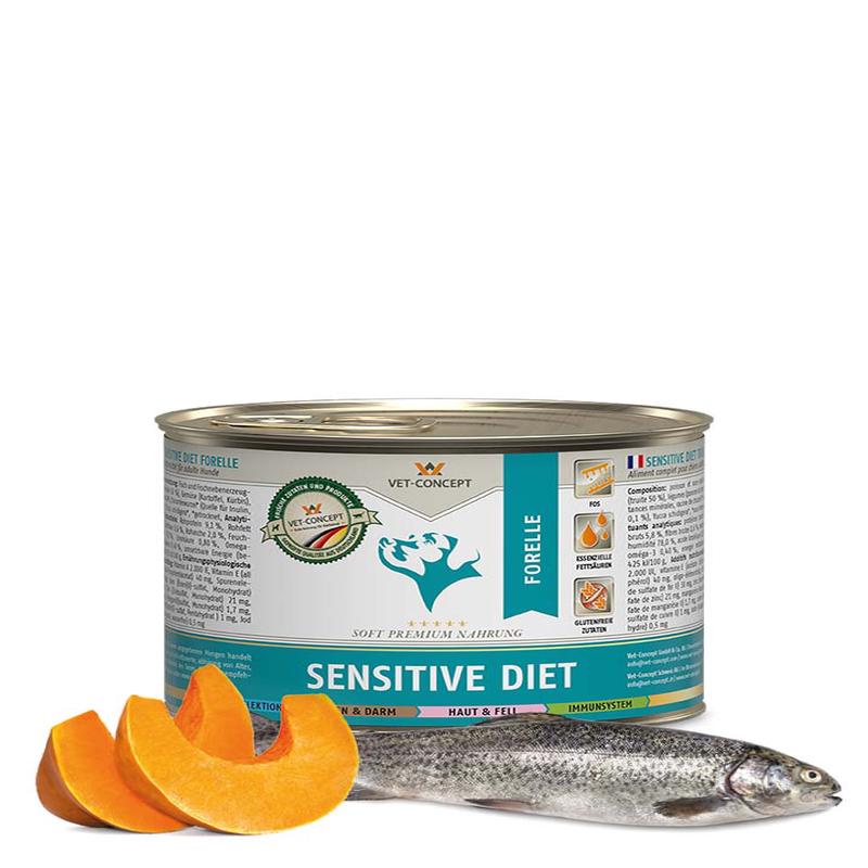 Vet Concept Dog Menu Sensitive Diet Trout 6 x 200 g