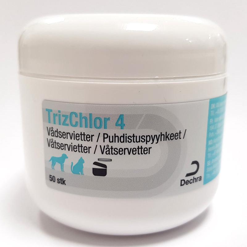 TrizChlor 4 Cleansing Wipes 50 pcs