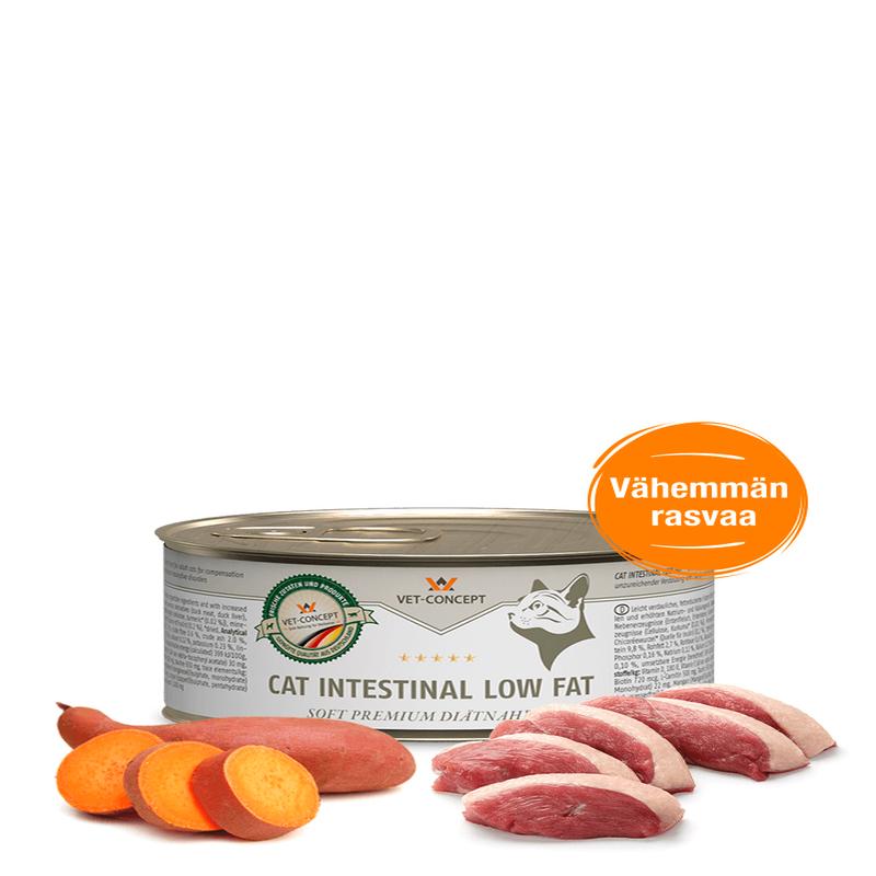 Vet Concept Cat Menu Intestinal Low Fat 6 x 100 g