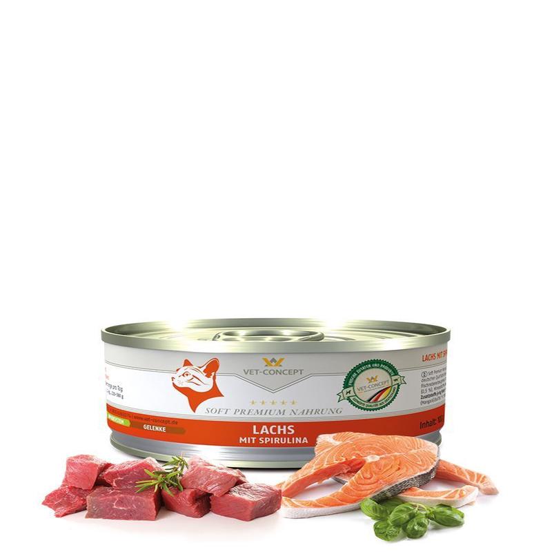Vet Concept Cat Menu Salmon 6 x 100 g