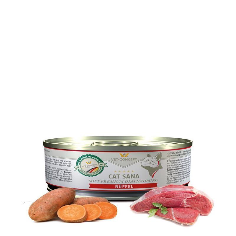 Vet Concept Cat Menu Sana Buffalo 6 x 200 g