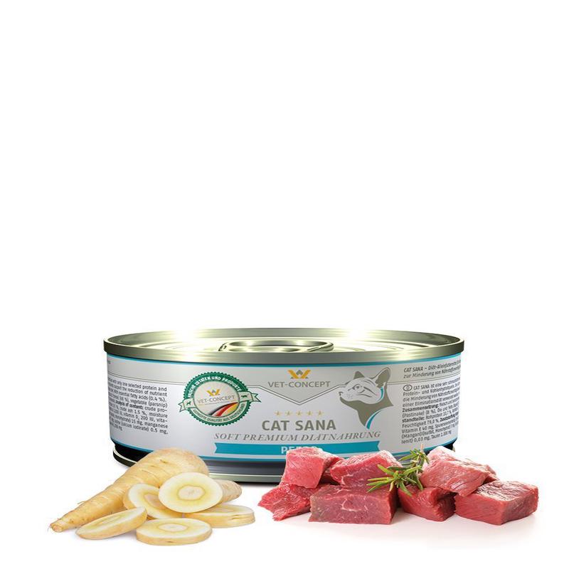 Vet Concept Cat Menu Sana Horse 200 g