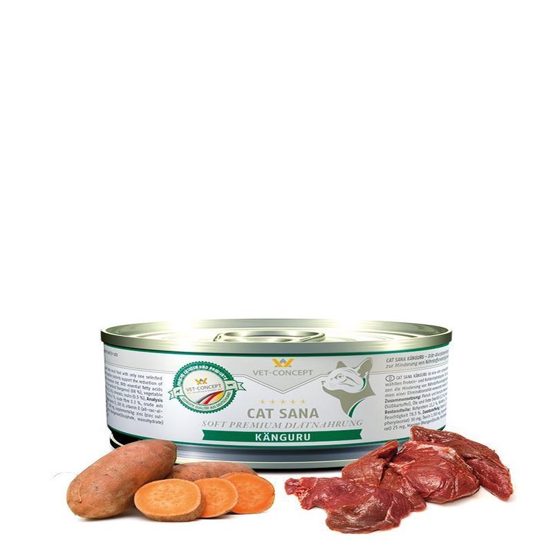 Vet Concept Cat Menu Sana Kangaroo 6 x 400 g