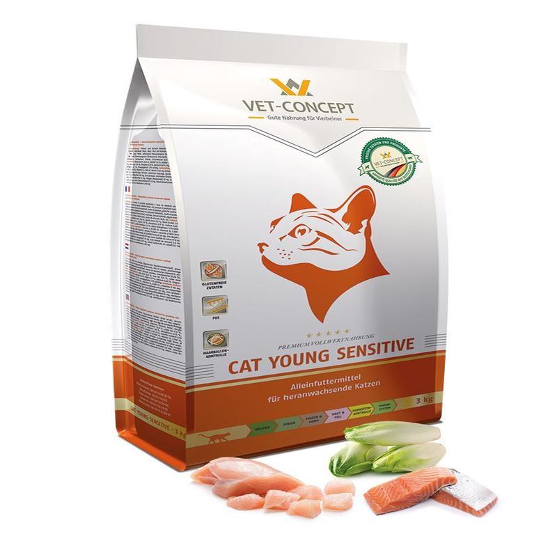 Vet Concept Cat Young Sensitive 3 kg