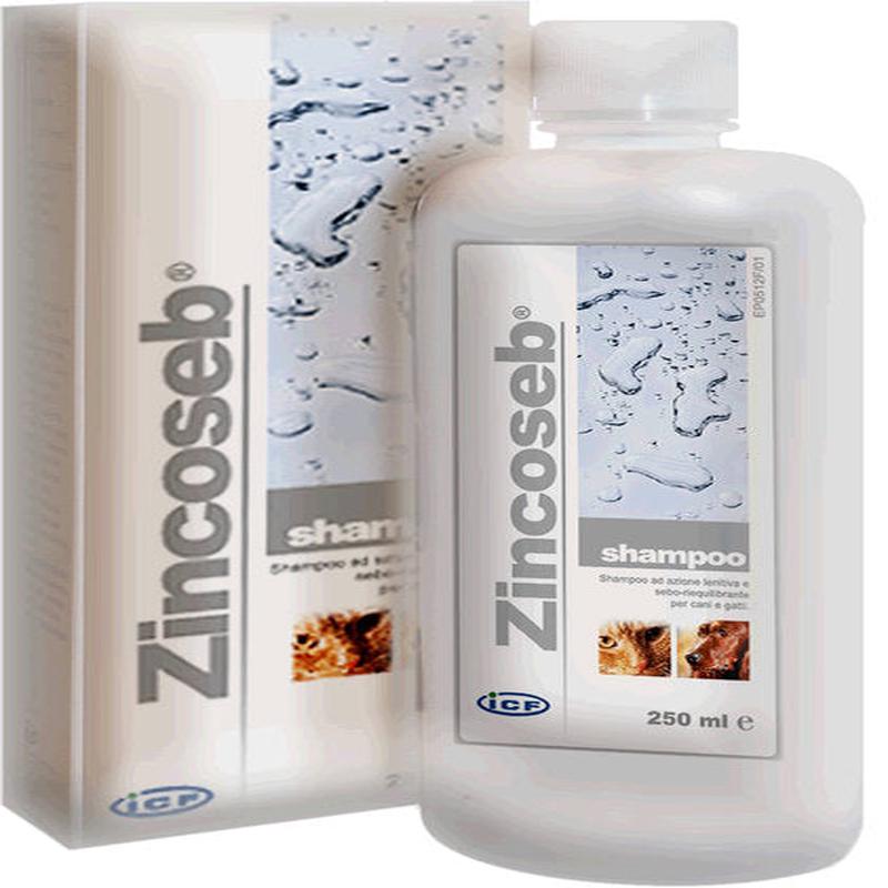 Zincoseb Shampoo for Dogs and Cats 250 ml