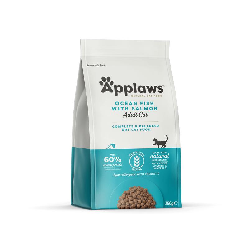 Applaws Adult Cat White Fish & Salmon 350 g