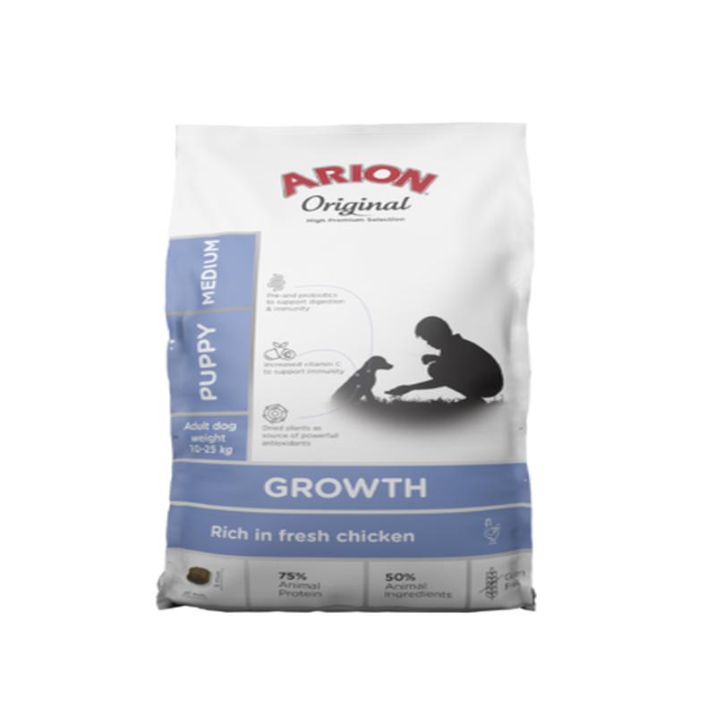 Arion Growth Medium Chicken 12 kg