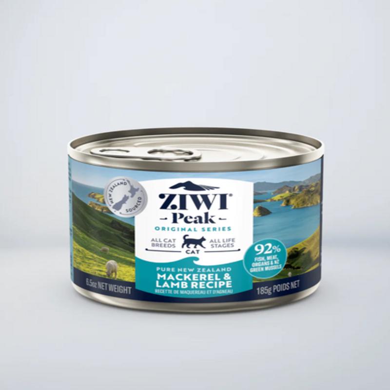 ZiwiPeak Mackerel and Lamb for cats 185 g