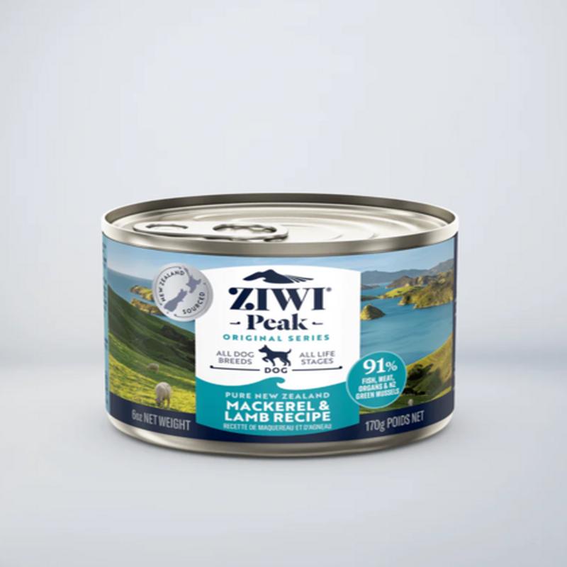 ZiwiPeak Mackerel and Lamb for Dogs 170 g