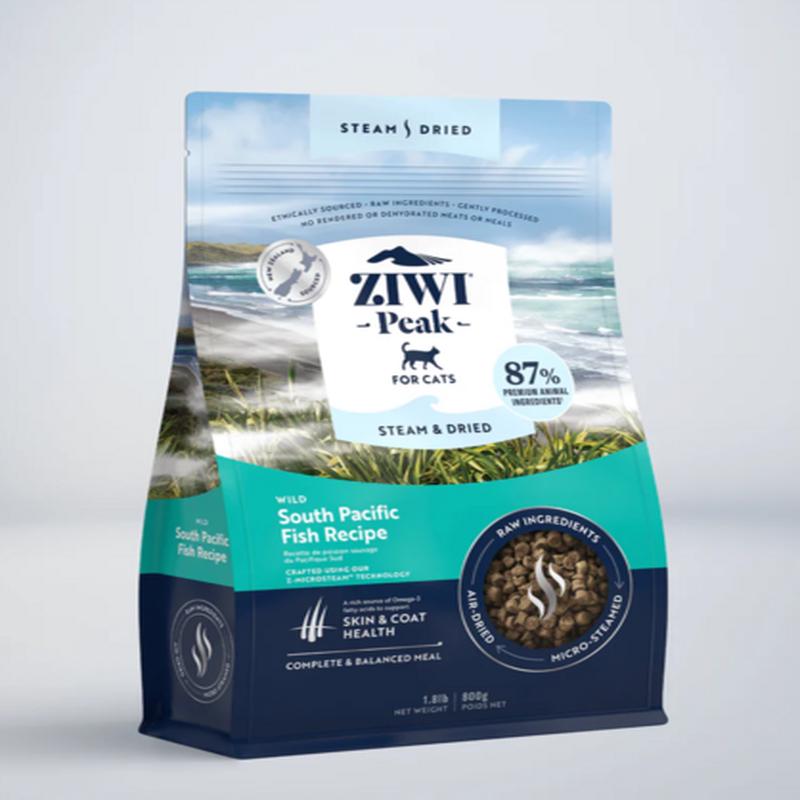 ZiwiPeak Steam & Dried Fish for Cats 800 g