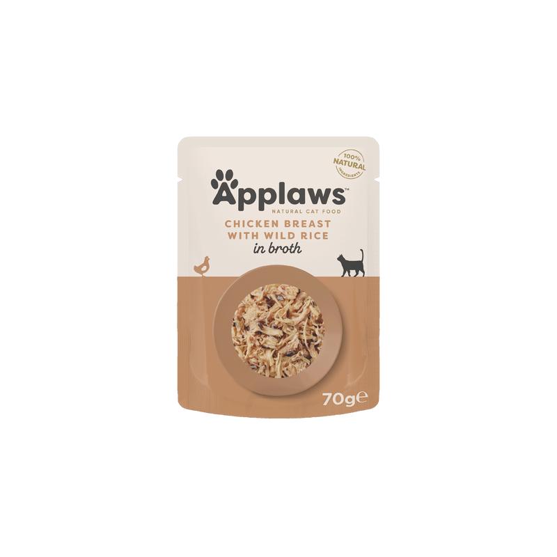Applaws Adult Chicken Breast with Wild Rice in Broth 70 g