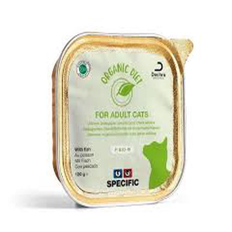 Specific F-BIO-W Organic Fish for cats 100 g TASTING PACK