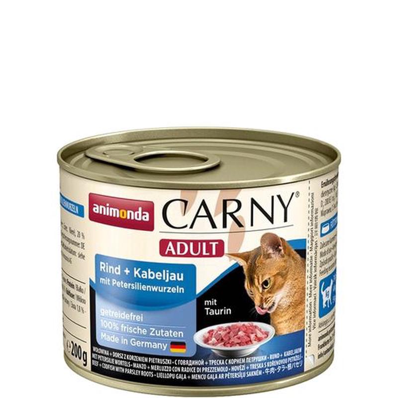 Animonda Carny Adult Beef + Codfish 200 g