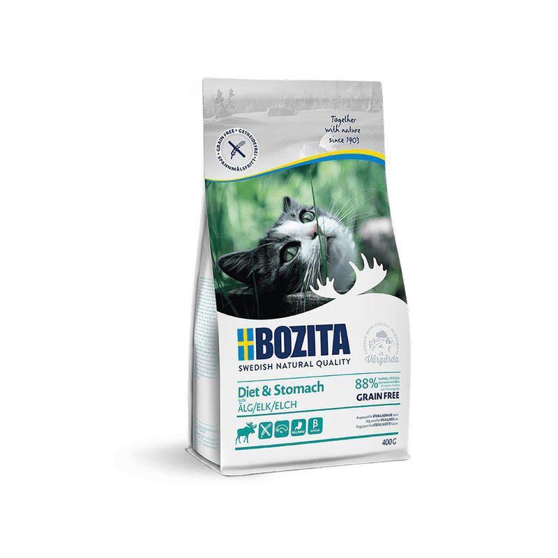 Bozita Diet & Stomach Grain Free Elk for Cats 2 kg