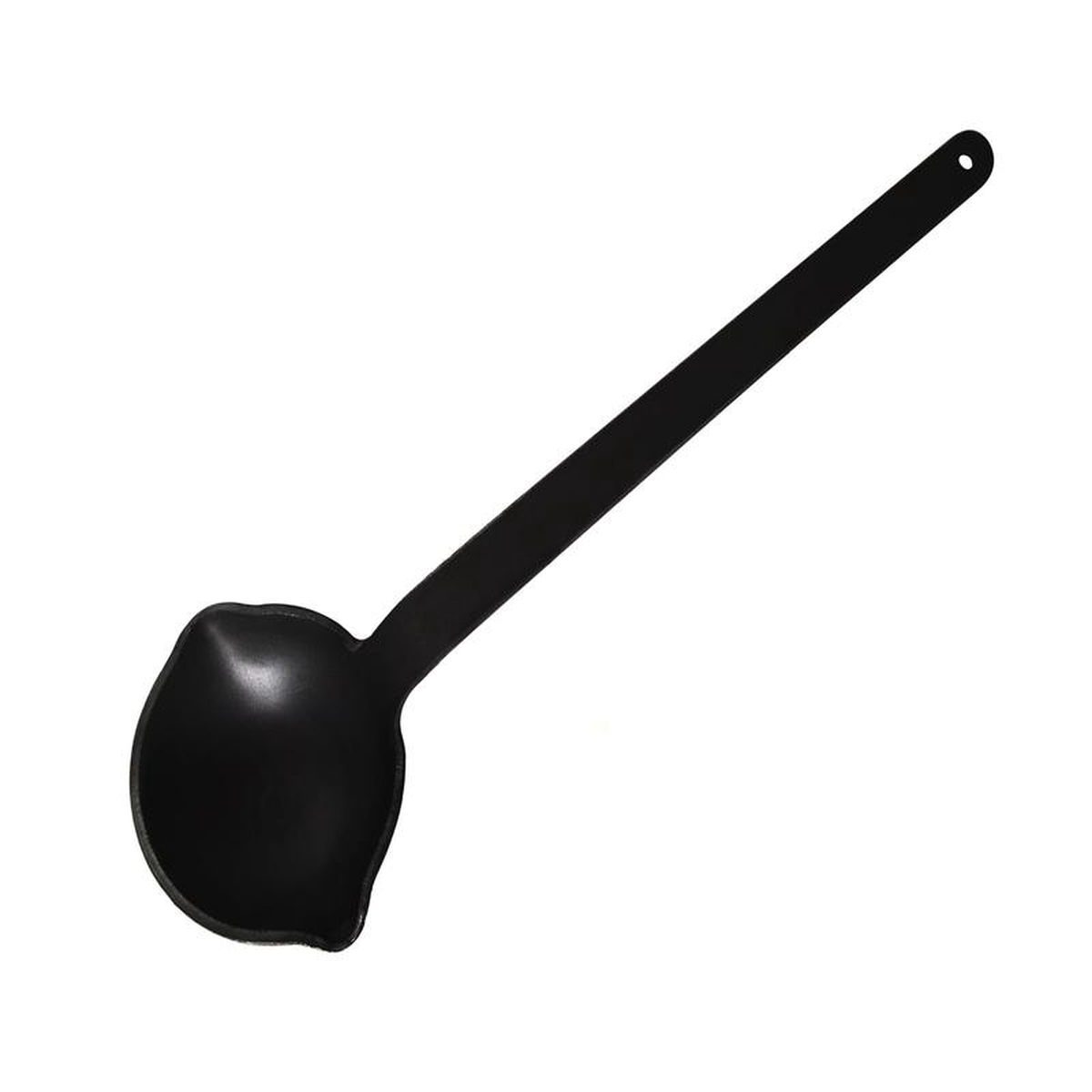 6 fl oz Steel Pouring Ladle w Pour Spout
