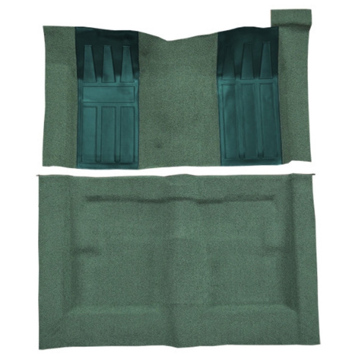 Carpet for 1969-1971 Ford Torino GT 2DR Hardtop Auto w2 Aqua Inserts Loop