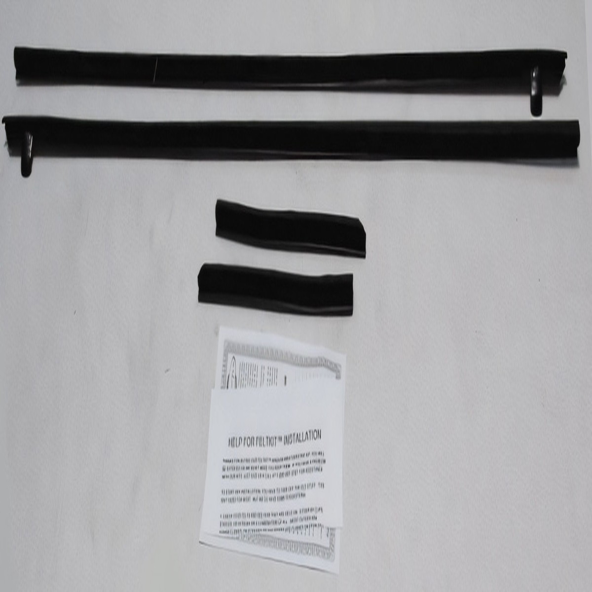 Window Sweeps Felt Kit for 1969-1970 Ford Mustang 2 Door Convertible OEM