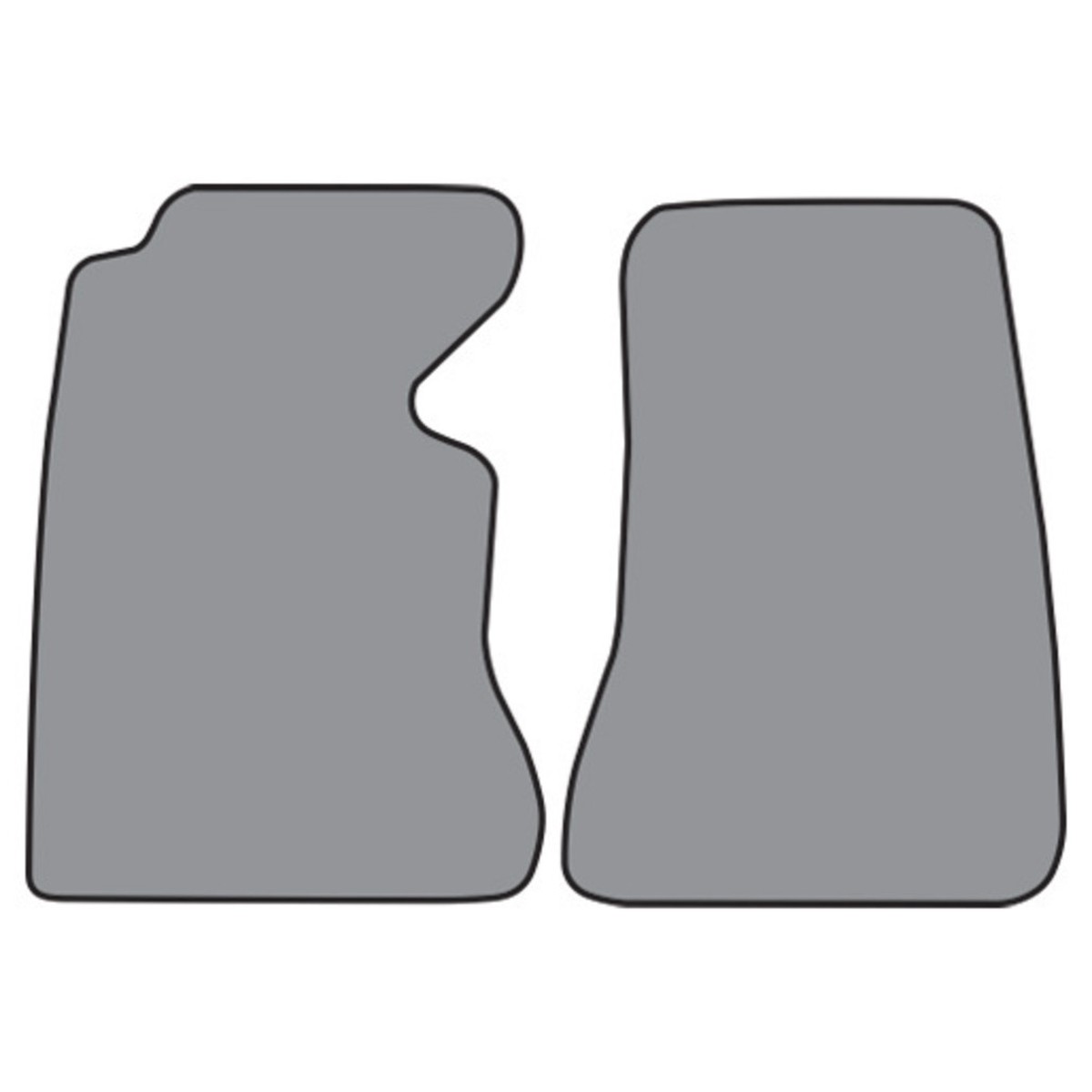 Floor Mats for 1958-1960 Chevrolet Corvette Daytona 2Pc