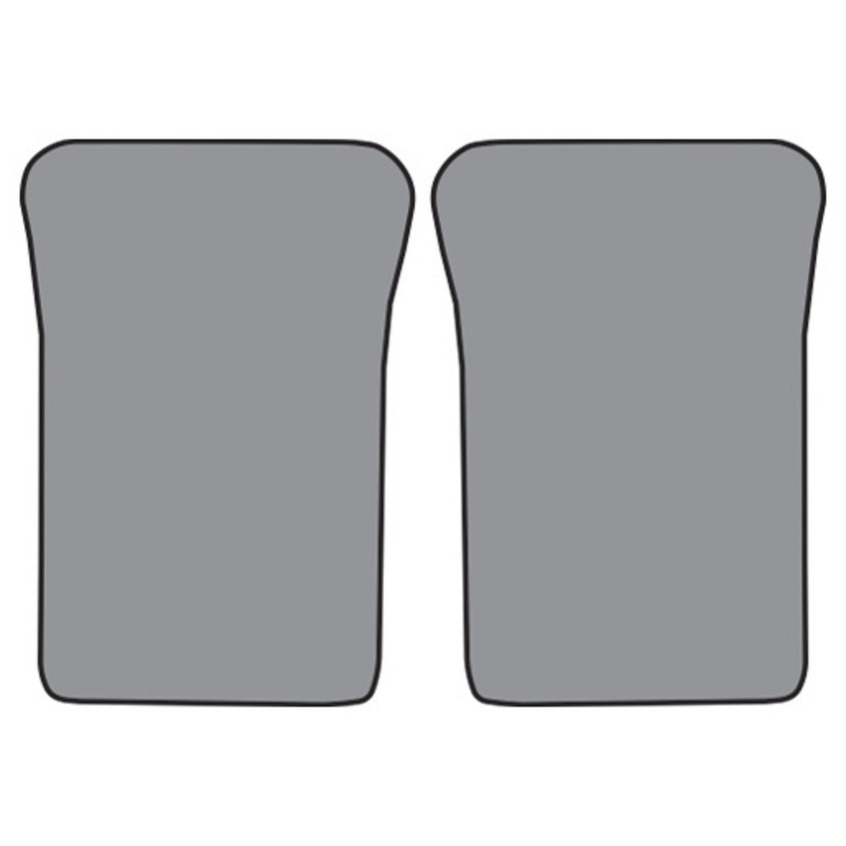 Floor Mats for 1988-1991 Buick Reatta Frt Row 2Pc