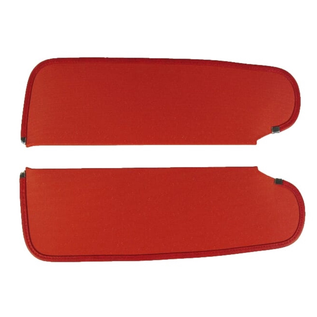 Sun Visor for 1964-1966 Plymouth Cuda Barracuda 2 Door Hardtop CardboardFiberboard Perforated Black Perforated Vinyl 2 Piece