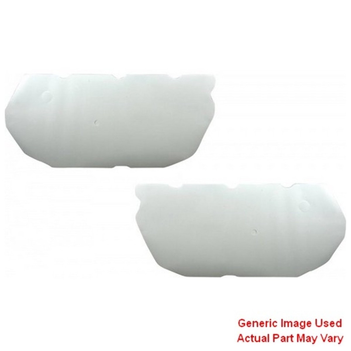 Door Water Shield for 1970-1981 Chevrolet Camaro 2-Door Hardtop Paper 2pc